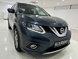 Nissan X-Trail 2.0 CVT Sunroof 4WD 2015 Blue Rear Entertainment Android
